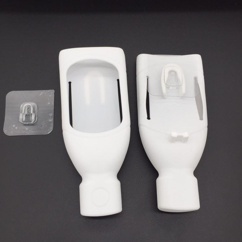 

Силиконовый настенный дозатор для душа для шампуня и кондиционера, красный/белый, новинка White 1pcs