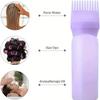 120Ml Hair Dye Bottle With Applicator Brush Salon Hair Coloring Dyeing Bottles