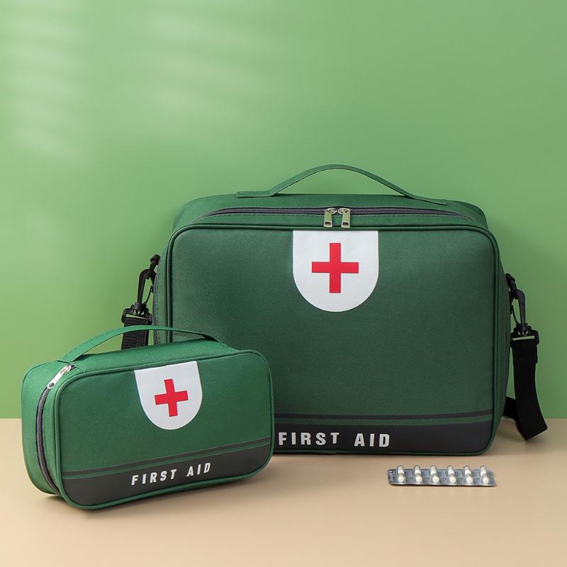 Portable Medicine Bag Outdoor Travel Portable Medical First Aid Bag Medicine Carrying Bag Home Large Capacity Home Medicine Bag