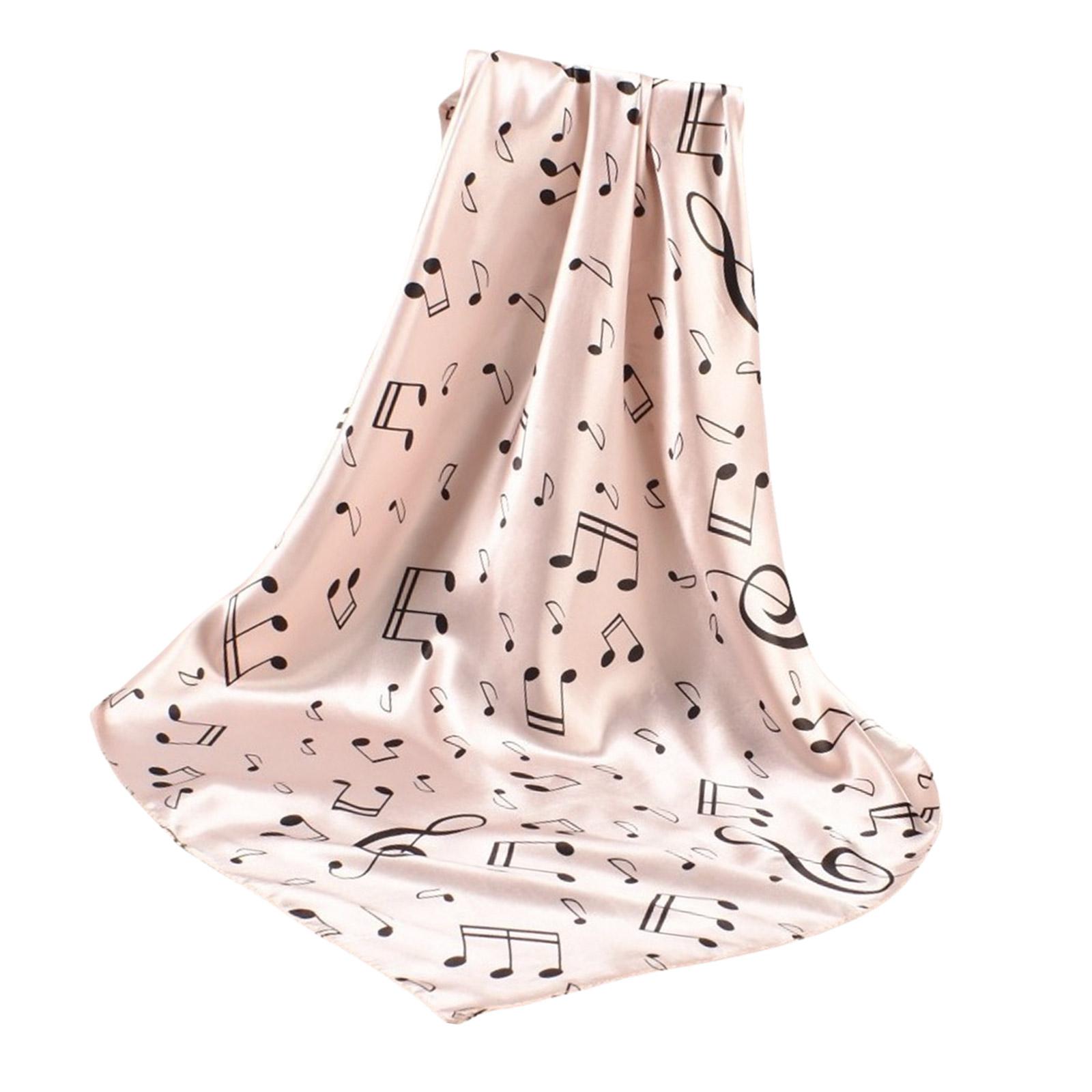 

Большой шарф, шаль с музыкальными нотами для мужчин и женщин, многофункциональный головной платок унисекс, универсальный шарф для улицы, шаль для повседневной носки