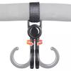 Durable Universal Fit Hook Set - No-Drill, Multi-Purpose for Electric Scooters, Bicycles, and Mobility Scooters Material, Helmet, Bag