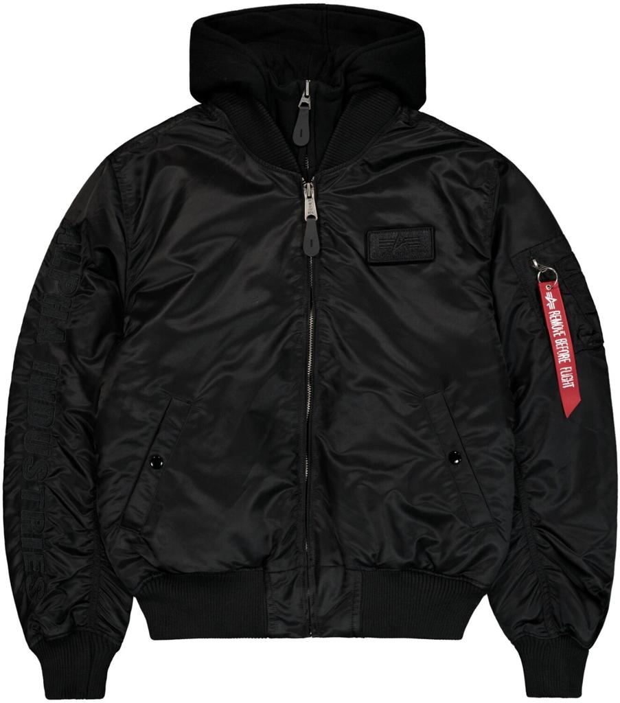 Зимняя куртка Alpha Industries MA-1 D-Tec SE (133104) (133104-515) black/black