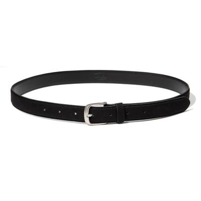 Halden (W) Basic Square Suede Belt (T023_black)