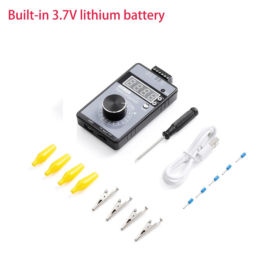 High Precision DC 0-10V 4-20mA Analog Signal Generator Adjustable Voltage Current 0-5V/3V/1V 0-22mA Debugging Source Calibrator