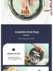 6L Stainless Steel Electric Meat Grinder & 8L Food Processor: Multifunctional for Mincing, Chopping, Baby Food, and Dough Kneading
