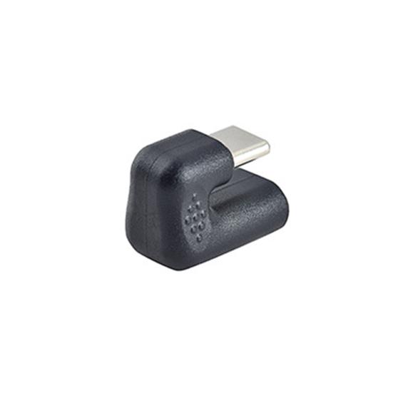 Typ-C Adapter Praktischer PVC U-förmiger Winkelstabiler Übertragung Typ C Stecker-zu-Buchse-Anschluss