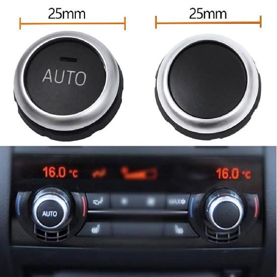 Rear Air Conditioning ac Temperature Adjustment Heat Control Switch AC Rotary Knob for BMW 5 6 7 Series F10 F06 F12 F07 F01 F02 6131 9393 931