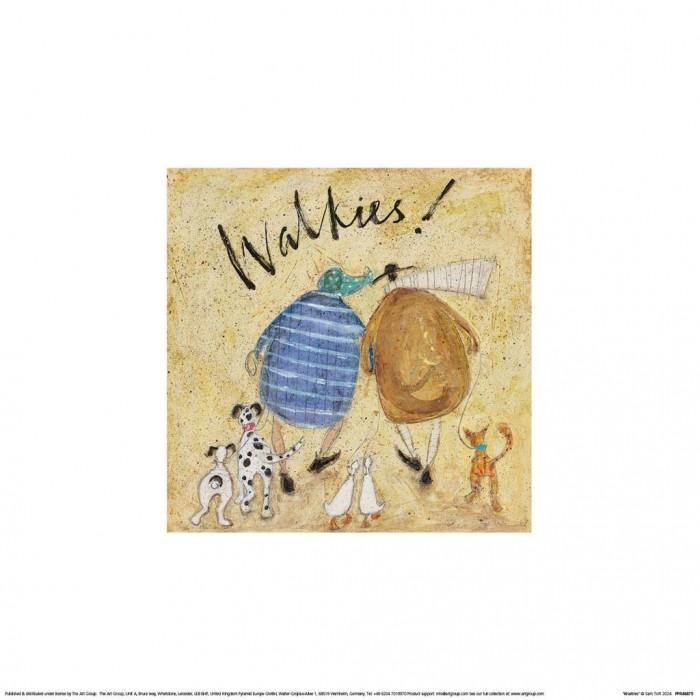 Sam Toft Walkies Poster