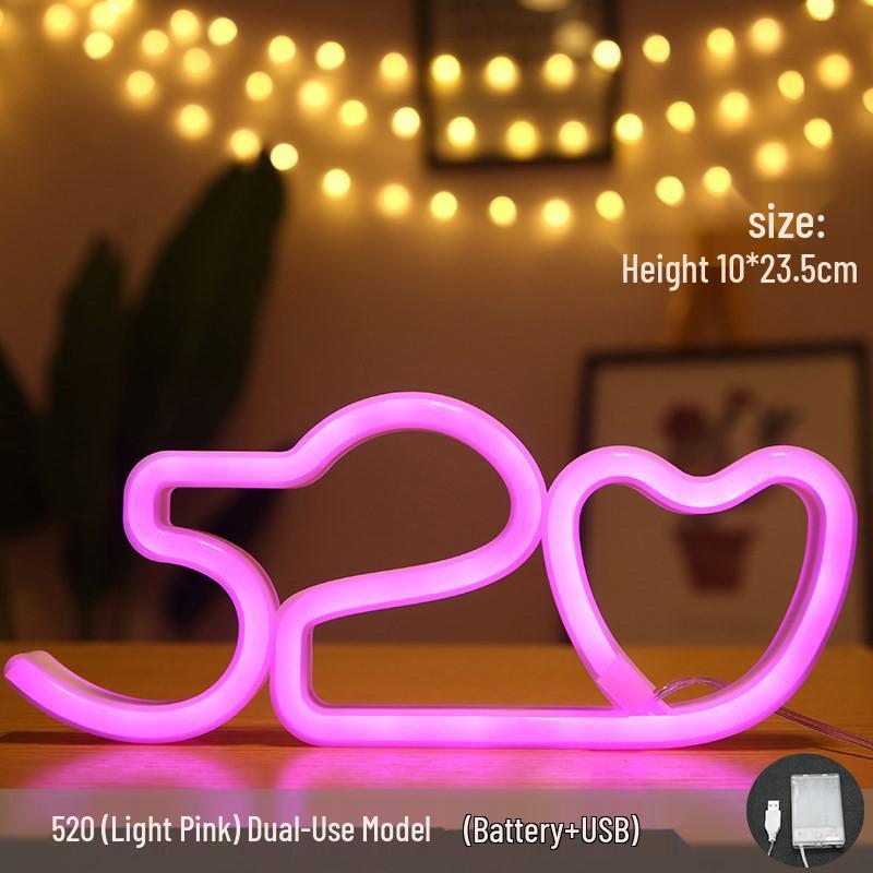 LED Neon Butterfly & Planet Wall Light - Decorative E-sports, Bar, and Photo Prop Night Light