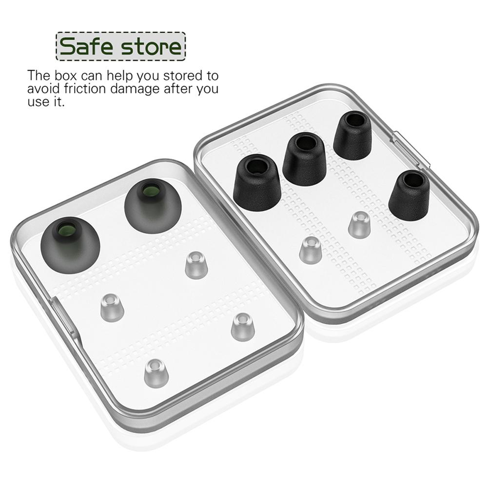 Memory Foam Ohrstöpsel Geräuschisolierende Ohrstöpsel Polster Kissen Bequemer Ersatz für In-Ear-Kopfhörer Zubehör