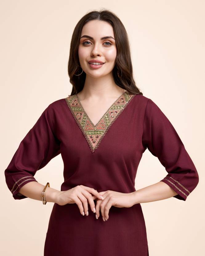 Women Designer Kurta Pant Set Indian Bollywood Top Tunic Kurti Salwar Kameez Ethnic