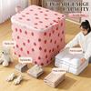 2pc Household Large Capacity Clothing Storage Bag Non-woven Material Wardrobe Organizer Quilt Storage Bag Clothing Storage Bag
