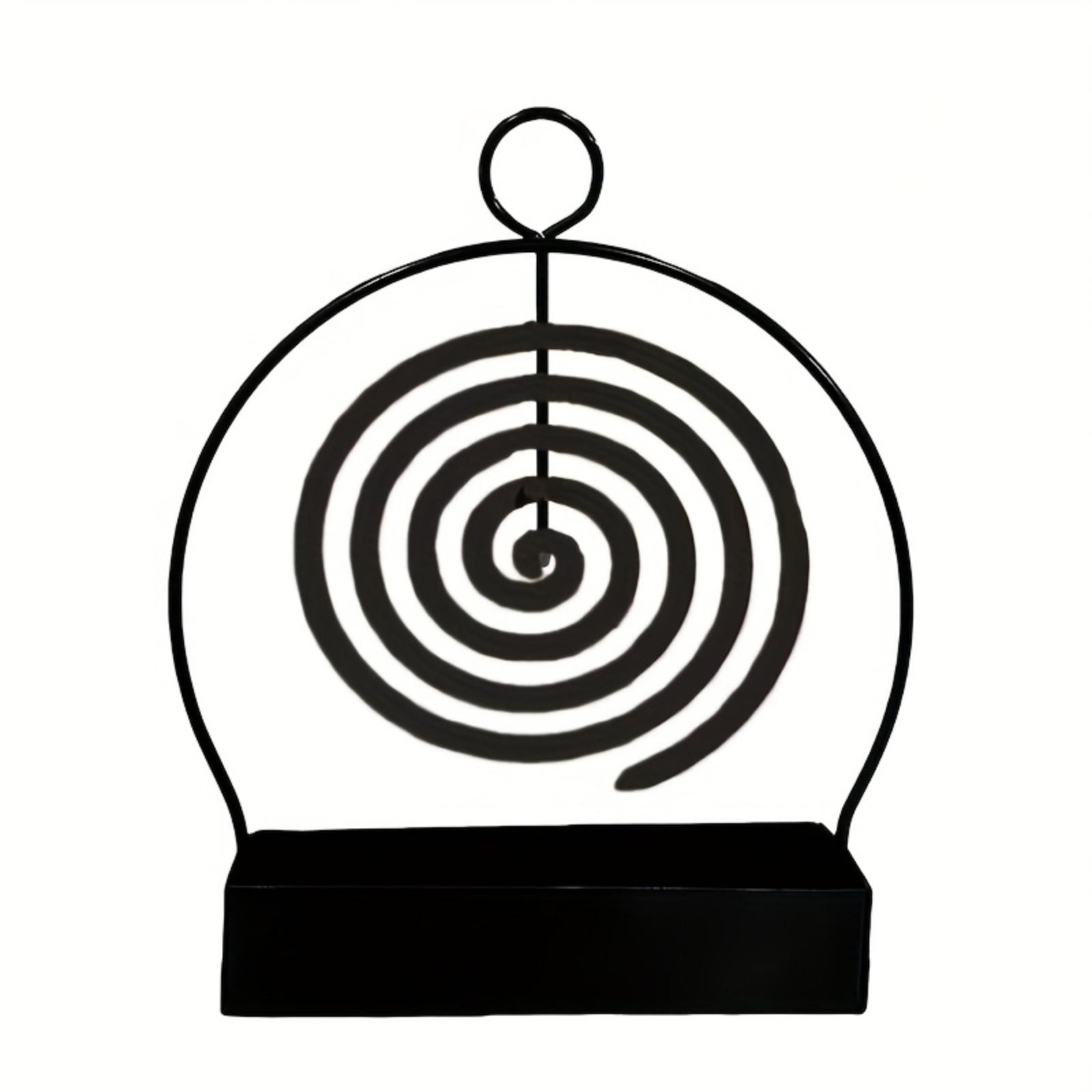 

Домашний креативный подвесной опорный каркас Железное искусство Серая пластина One Size чёрный