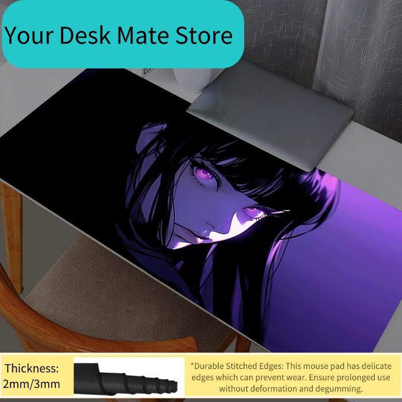 Naruto Hyuuga Hinata Mouse Pad Large XXL PC Desk Mat Gamer Office Carpet Keyboard Table Mouse Pads Gaming Accessories Mousepad