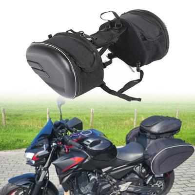 2 adet Motosiklet Eyer Çantası Evrensel Motosikletler Sepet Çantalar Bagaj Eyer Çantaları Yan Depolama Çatal Seyahat Kılıfı Kutusu 36-58L
