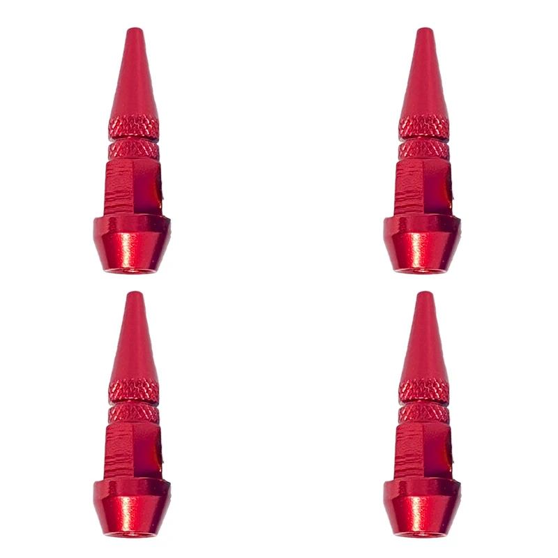 1/4Pcs Bullet Valve Caps Car Motorcycle Wheel Tire Valve Caps Dustproof Cover 45mm Spiked Valve Caps Auto Exterior Accessories
