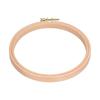 2pcs 6 Inch Embroidery Hoop Beech Wood Embroidery Frame Cross Stitch Hoop  For Art Craft