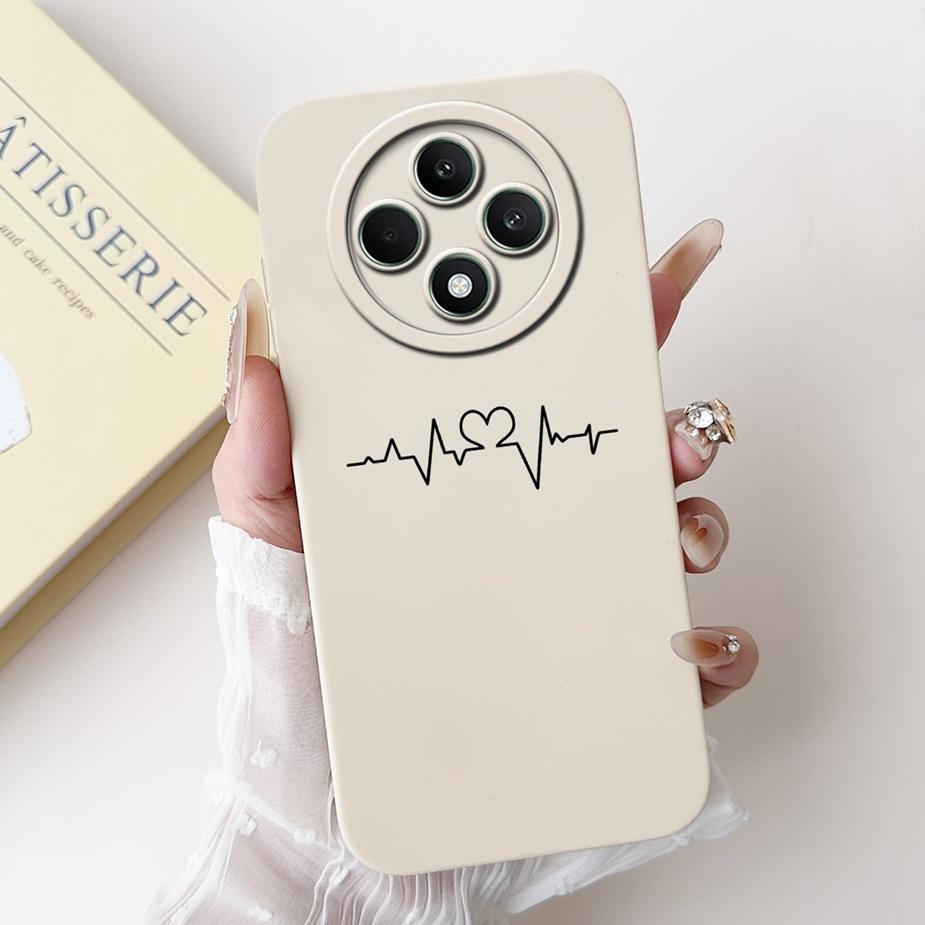 Für Oppo Reno12 F 4G Hülle CPH2687 Neue Luxus Candy Lackierte Abdeckung Stoßfeste Handyhülle Für Oppo Reno 12F Reno12 FS 5G Weiche Hülle