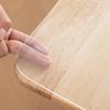 Transparent Embossed Tablecloth, 80x150cm, 1.5mm Thick, Rectangular PVC Desk Mat, Bubble-Free, Matte, Rectangular Table Cover, Odorless, Stain-Resista