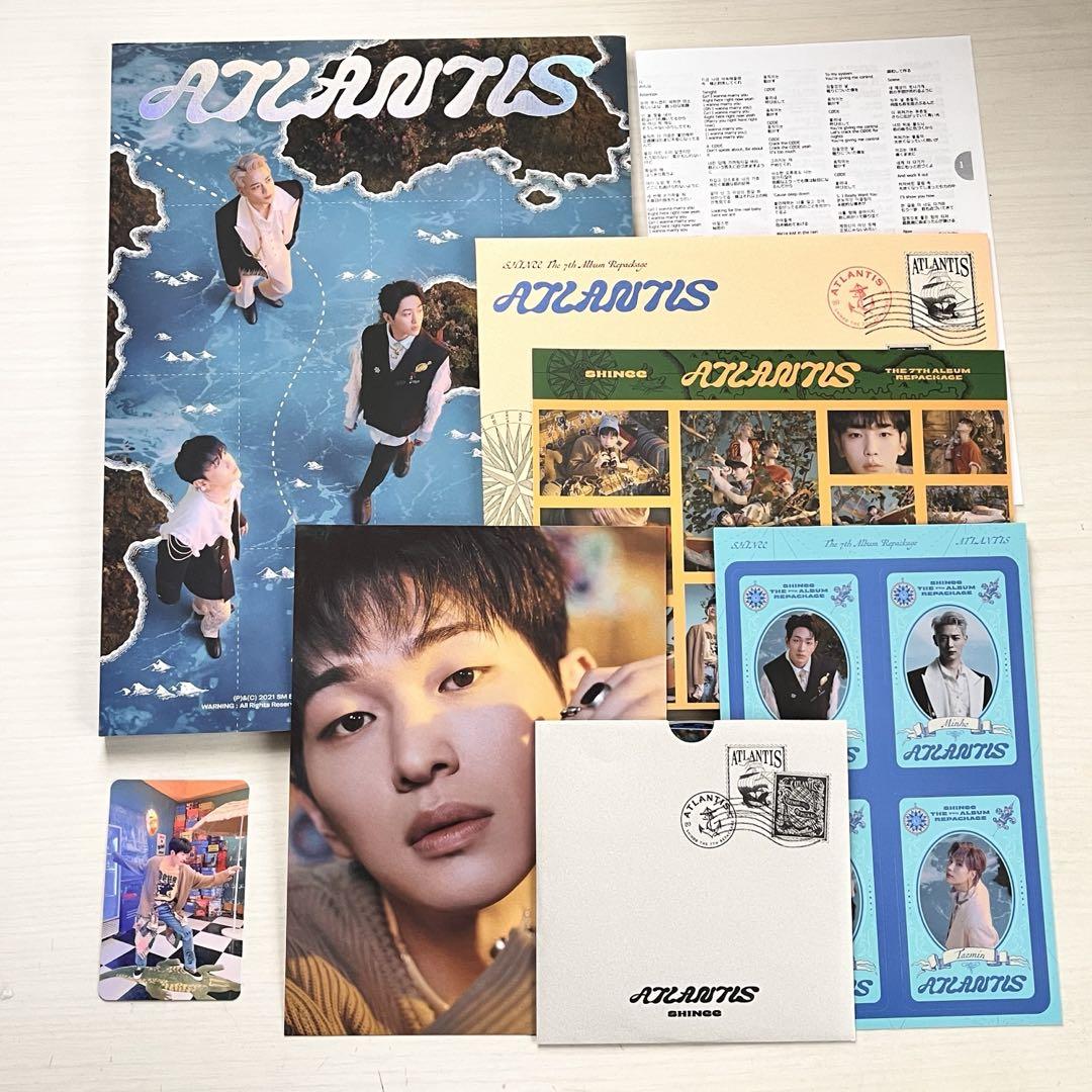 

[USED] SHINee ATLANTIS Album Repackage Onew Trading Card