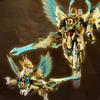 Jaki Transforming Mecha Building Blocks Set Robot Model Assembler Home Creative Toy Ornament Building Toy Boy'S Birthday Gift