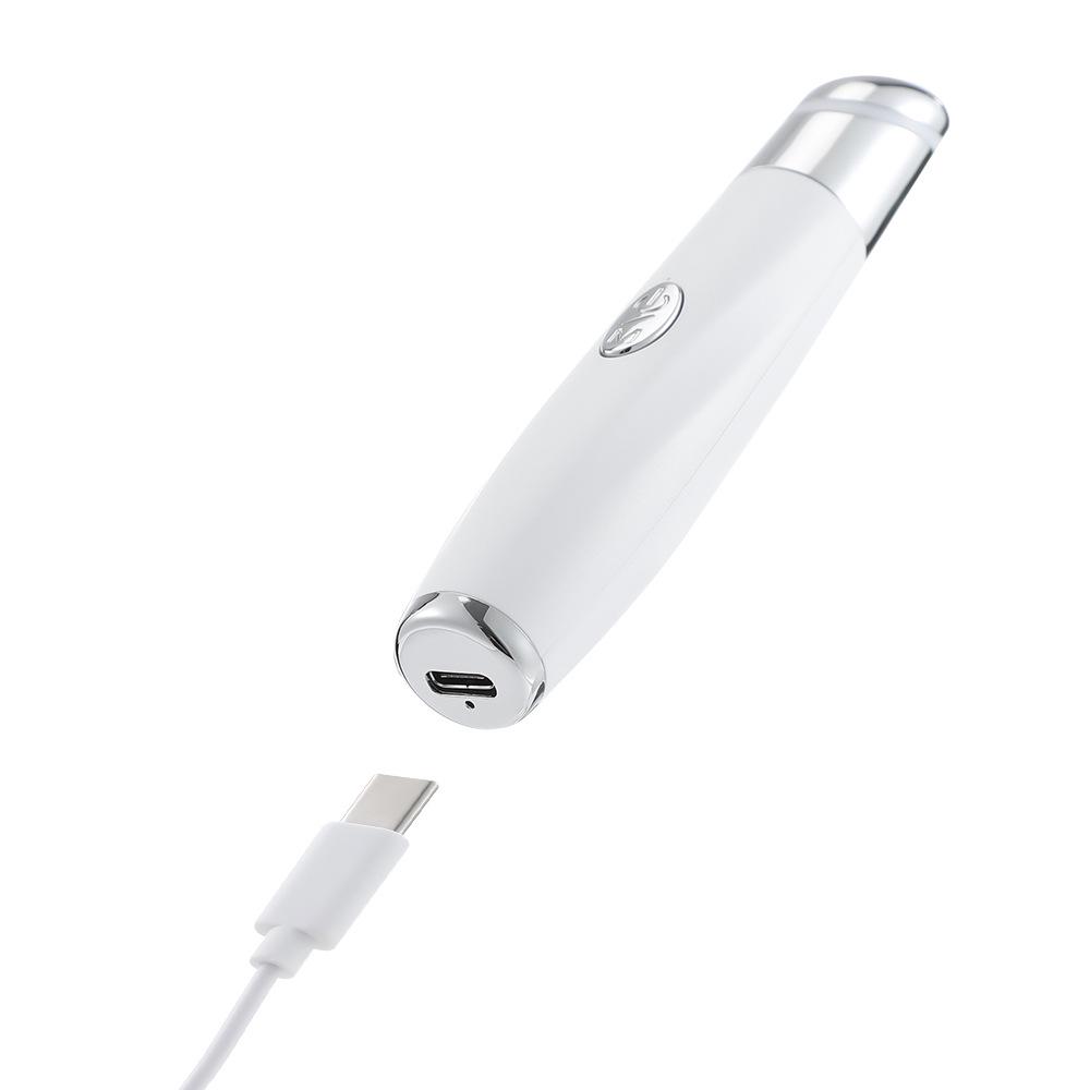 Electric Heated Eye Massager with Microcurrent – Reduces Eye Lines, Enhances Eye Cream Absorption, and Provides Disinfection