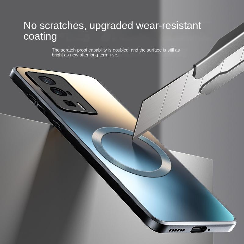For Xiaomi POCO F5 Pro Case Hard Matte Magnetic Wireless Charging Protective Back Cover Case For Xiaomi POCO X4 X3GT F4 M4 Pro