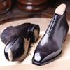Men All Season Boots Lace Up Ankle Fashion Comfortable Wear For Daily Use Durable Material With Good Quality