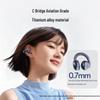 MOJAWA Mojo Clip Open-Ear Bluetooth Noise-Cancelling Clip-on Headphones