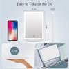 Rechargeable Travel Makeup Mirror , Portable Lighted Beauty Mirror