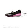 5 inner height increase, small Mary Jane shoes, women's new summer shallow mouth square head one-word buckle soft-soled single shoes