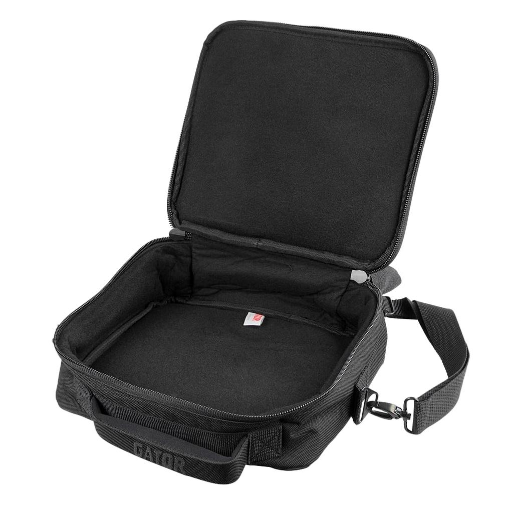 Gator Cases Nylon Carrying Bag for Effects Strap G-MULTIFX-1110 Pedals, 11"x10" [Shoulder Included]