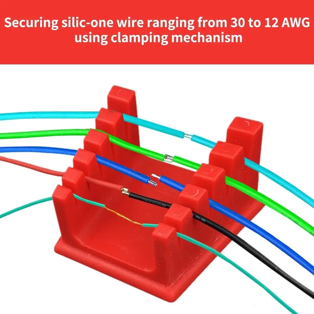 ABS Welding Wire Fixture Soldering Wire Holder High Temperature Resistance 3D Printer Part Strong Magnetic Bracket Welding Clamp