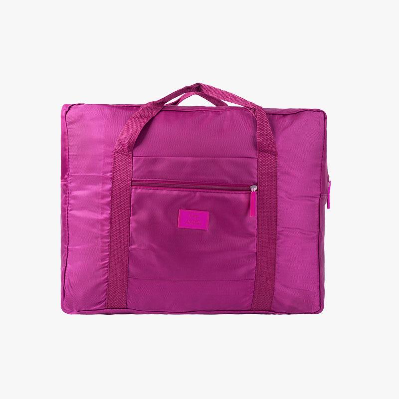 

Водонепроницаемая складная сумка для хранения из ткани Оксфорд в корейском стиле - Унисекс органайзер для одежды вино красного