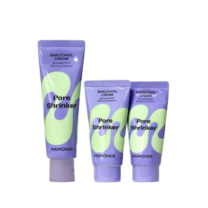 

Mamonde Pore Shrinker Bakuchiol Cream Set – 60ml + 2 × 30ml 60ml+30ml+30ml