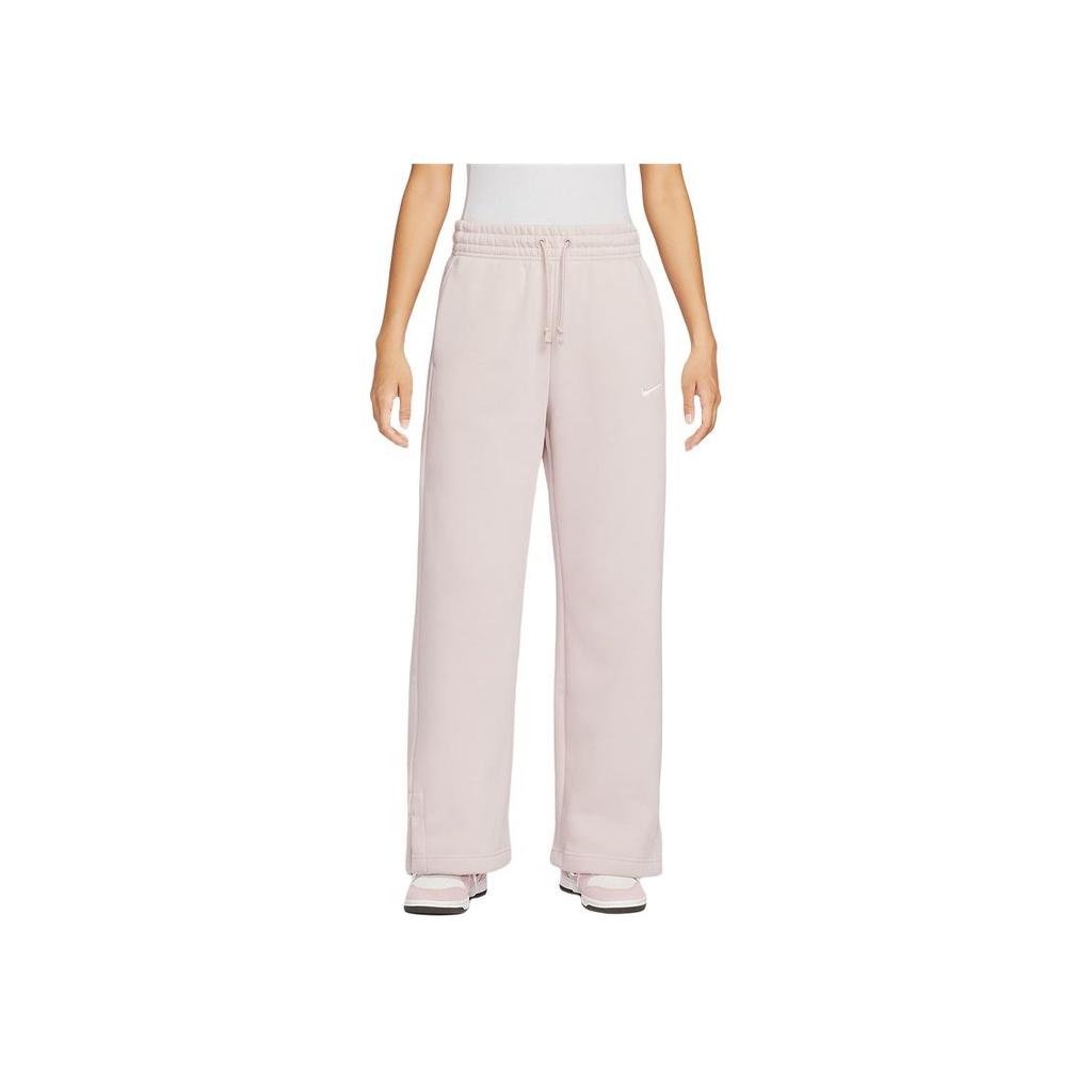 Nike As W Nsw Phnx Flc Hr Pant Wid Fashion Comfortable Drawstring Knitted Sports Pants Women Pants IH1012667