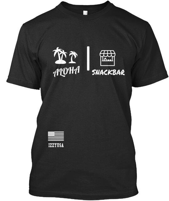 ALOHA SNACKBAR Tee T-Shirt Made in the USA Size S to 5XL Unisex T-Shirt XXL