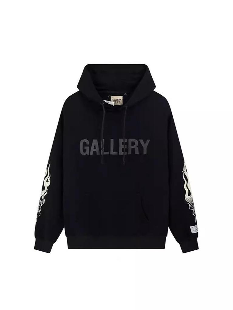 GALLERY DEPT TIDE Unisex Modny Klasyczny Bawełniany Bluza z Kapturem Frotte