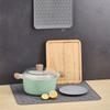 Heat Resistant Silicone Dish Draining Mat Easy to Use Silicone Dish Draining Mat Quick Drying and Heat Resistant Mat
