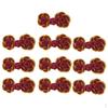 10 Pair Chinese Knot Frog Buttons Cheongsam Tang Coat Fasteners