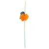 50pcs Hawaiian 3D Fruit Cocktail Straws Umbrella Drinking Straws Party Decor