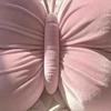 Butterfly Throw Pillow Decorative Butterfly Pillow with Lace Trim Elegant Soft Butterfly Cushion for Office Chair Sofa Couch Bed