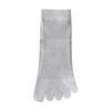 Sommer Herren Fünf-Zehen-Socken, Mesh Atmungsaktiv Einfarbig Mittelwaden-Socken, Sport Schweißabsorbierend und Geruchsneutral Modische Freizeit-Socken