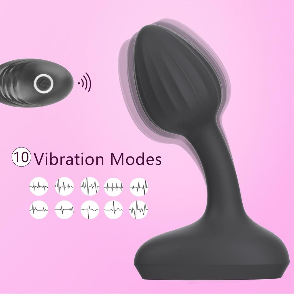 Vibrating Sex Toys Dildos Anal Plugs Clitoris G-spot Remote Control Anal Stimulator 10 Powerful Vibrating Patterns Small Anal Plug Sex Toys