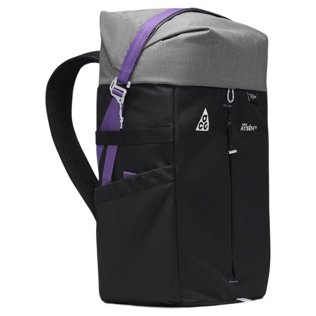 Nike Polyester Backpack Regular Unisex Black & Cool Gray & White DV4054-010