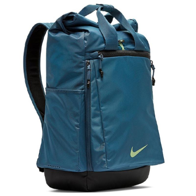 Nike Polyamide Backpack Regular Unisex Blue Green Casual BA5538-418