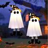 Halloween LED Specter Lights - DIY Hanging Ornaments Battery-Operated with Included Batteries for Trees, Porches, and Windows
