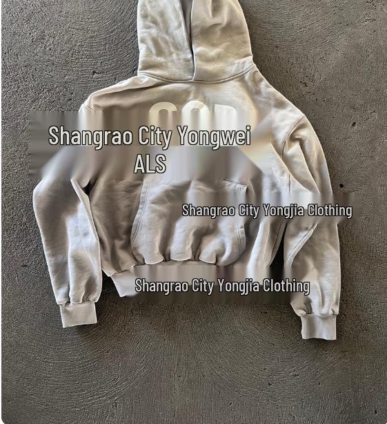 2025 European Autumn/Winter Fashion Long Sleeve Letter Hoodie