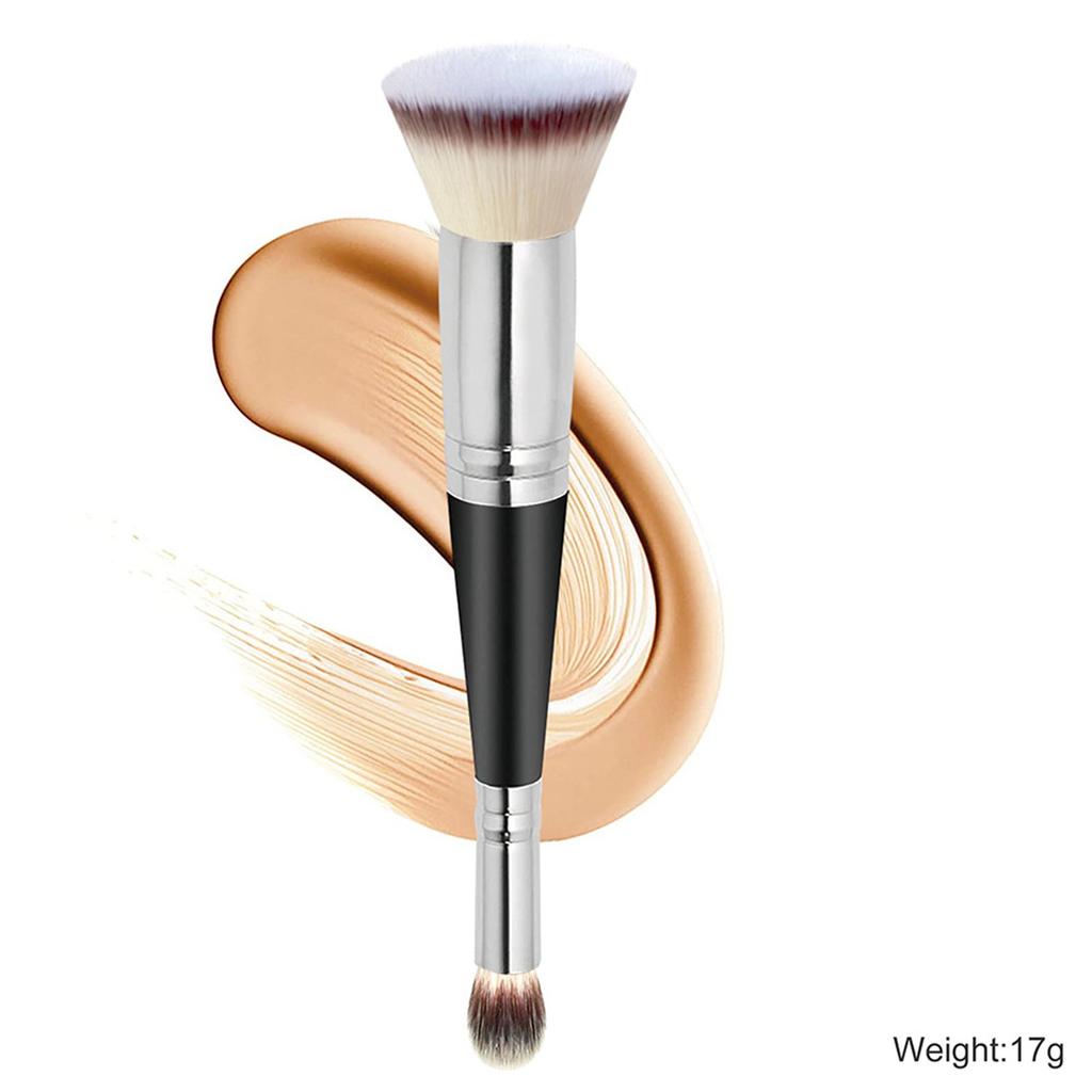 Light Foundation Make-up Concealer Two In One Makeup Brush Light Powder Free Foundation Make Up Brush Flat Facial Mask Brush