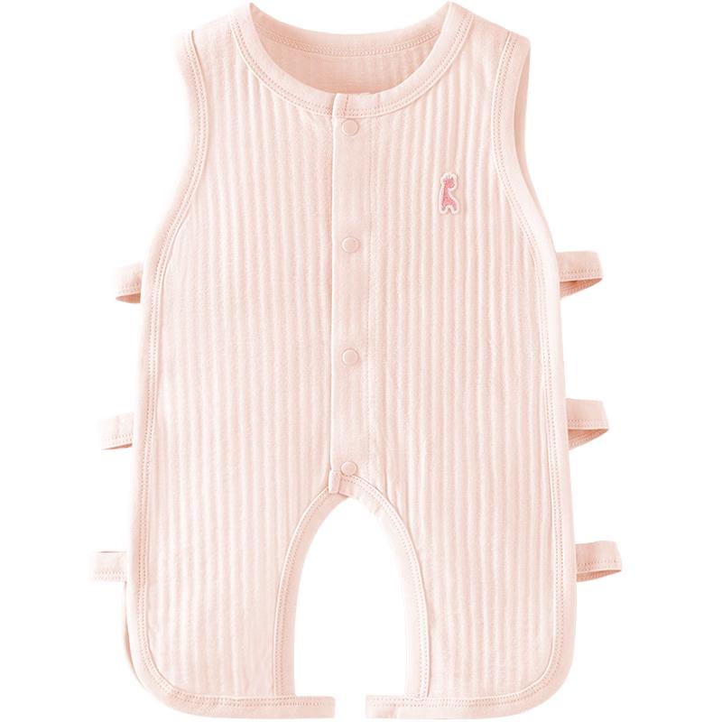 TONGTAI Infant Sleeveless Pure Cotton Pipa Romper